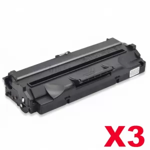 3 x Compatible Samsung SF-5100D3 Black Toner Cartridge - 3,000pages