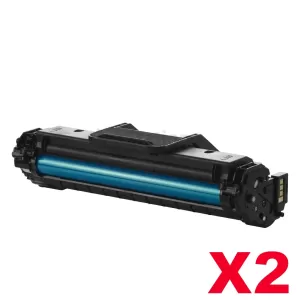 2 x Samsung SCX4655 (MLT-D117S 117) Compatible Black Toner SU853A - 2,500 pages