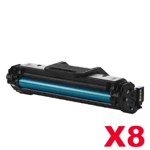 8 x Samsung SCX4655 (MLT-D117S 117) Compatible Black Toner SU853A - 2,500 pages