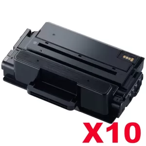 10 x Compatible Samsung SLM3820 / SLM3870 / SLM4020 / SLM4070 (MLT-D203L 203L) High Yield Black Toner SU899A - 5,000 pages