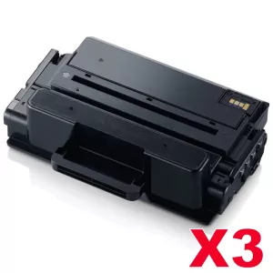 3 x Compatible Samsung SLM3820 / SLM3870 / SLM4020 / SLM4070 (MLT-D203E 203E) Extra High Yield Black Toner SU887A - 10,000 pages