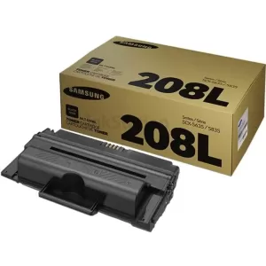 1 x Genuine Samsung SCX-5635FN / SCX-5835FN (MLT-D208L 208L) Black High Yield Toner SU989A - 10,000 pages