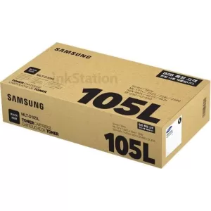 1 x Genuine Samsung ML-1915/2520/2525/2540/2540/2545/2580N/SCX-4623F (MLT-D105L 105L) Black Toner Cartridge SU768A - 2,500 pages