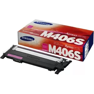 Genuine Samsung CLP-360, CLP-365, CLX-3300, CLX-3305 [CLT-M406S M406] Magenta Toner SU254A - 1,000 pages