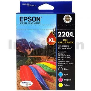 epson ink 220xl value 4 pack
