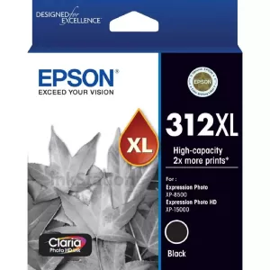 Epson 312XL (C13T183192) Genuine Black High Yield Inkjet Cartridge
