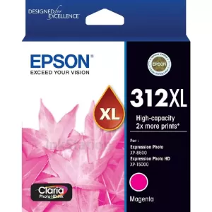 Epson 312XL (C13T183392) Genuine Magenta High Yield Inkjet Cartridge