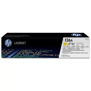 HP CE312A (126A) Genuine Yellow Toner Cartridge - 1,000 Pages