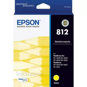 Epson 812 (C13T05D492) Genuine Yellow Ink Cartridge