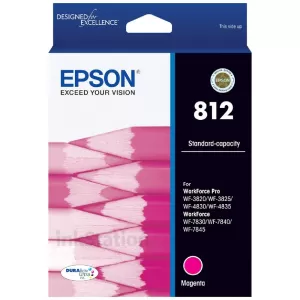 Epson 812 (C13T05D392) Genuine Magenta Ink Cartridge