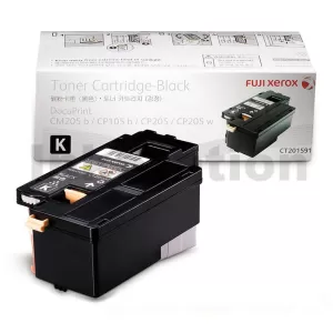 Genuine Fuji Xerox DocuPrint CP105 CP205 CM205 CM215 CP215 Black Toner Cartridge(CT201591) - 2,000 pages