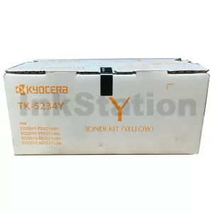 Genuine Kyocera TK-5234Y Yellow Toner Cartridge Ecosys M5521, P5021 - 2,200 pages