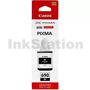 Genuine Canon GI690BK Black Ink Bottle