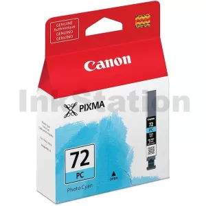 Genuine Canon PGI-72PC Photo Cyan Ink Cartridge