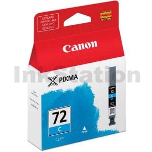 Genuine Canon PGI-72C Cyan Ink Cartridge