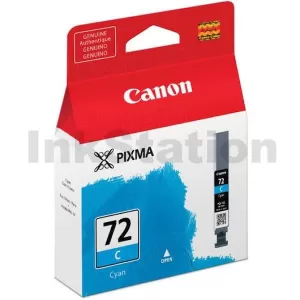 Genuine Canon PGI-72C Cyan Ink Cartridge