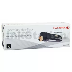 Fuji Xerox DocuPrint CP305d,CM305df Genuine Black Toner Cartridge - 3,000 pages (CT201632)