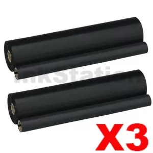 3 x Compatible Brother PC-202RF Thermal Printing Ribbons [2 rolls Value Pack]