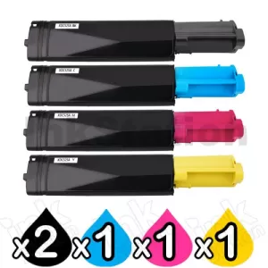 5-Pack Fuji Xerox Compatible Docuprint C525A / C2090FS - Colour Combo Toner