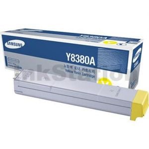 Genuine Samsung CLX-Y8380A Yellow Toner Cartridge - 15,000 pages @ 5%