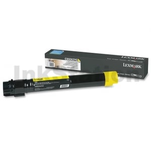 Lexmark (C950X2YG) Genuine C950 Yellow Toner Cartridge - 22,000 pages