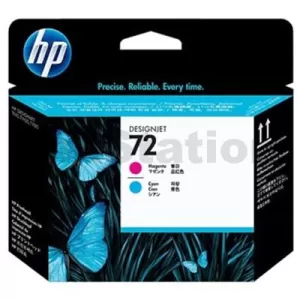 HP 72 Genuine Magenta and Cyan Printhead C9383A