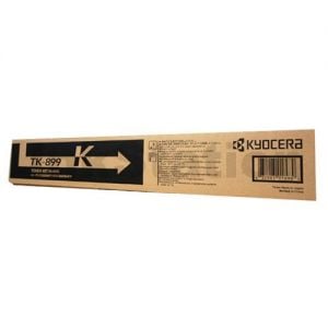 1 x Genuine Kyocera TK-899K Black Toner Cartridge FS-C8020MFP, FS-C8025MFP, FS-C8520MFP, FS-C8525MFP - 12,000 pages