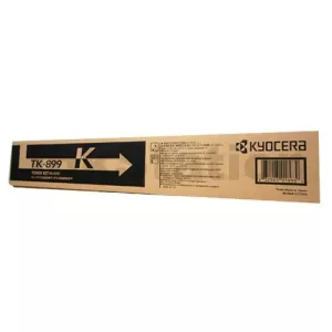 1 x Genuine Kyocera TK-899K Black Toner Cartridge FS-C8020MFP, FS-C8025MFP, FS-C8520MFP, FS-C8525MFP - 12,000 pages