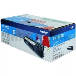 Genuine Brother TN-340C Cyan Toner Cartridge - 1,500 pages