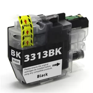 Compatible Brother LC-3313BK Black Ink Cartridge - 400 pages (High Yield of Brother LC-3311BK)