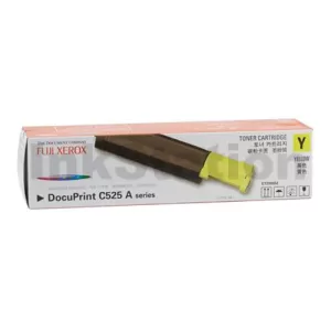 Fuji Xerox Docuprint C525A / C2090FS Genuine Yellow Toner Cartridge - 4,000 pages (CT200652)