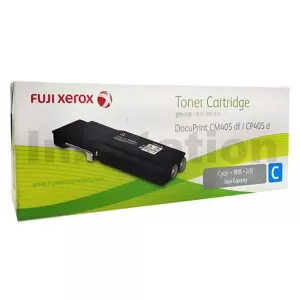 Fuji Xerox DocuPrint CP405D, CM405DF Genuine Cyan Toner Cartridge - 11,000 pages (CT202034)
