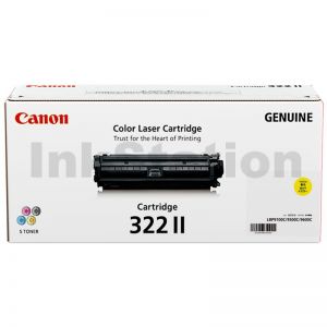 Canon Genuine Yellow High Yield Toner Cartridge (CART-322YII) - 15,000 pages