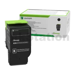 Lexmark 78C6XKE Genuine CS521 / CS622 / CX522 / CX622 / CX625 Black Extra High Yield Toner - 8,500 pages