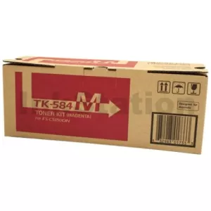 Genuine Kyocera TK-584M Magenta Toner Cartridge FS-C5150DN - 2,800 pages