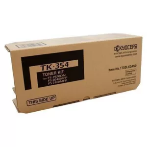 1 x Genuine Kyocera TK-354 Black Toner Cartridge FS-3040MFP, FS-3140MFP, FS-3540MFP, FS-3640MFP, FS-3920DN - 15,000 pages