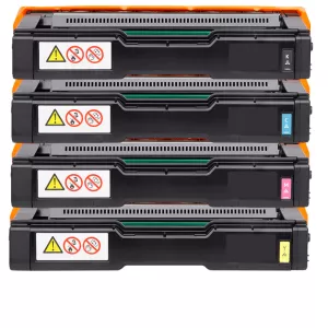3 Sets of 4 Pack Ricoh SP C252DN / SP C252SF / SP C262SFNW (407720-407723) Compatible Toner Combo [3BK+3C+3M+3Y]