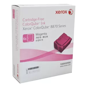 Fuji Xerox ColorQube 8870 Genuine Magenta Ink Sticks (108R00986) - 17,300 pages