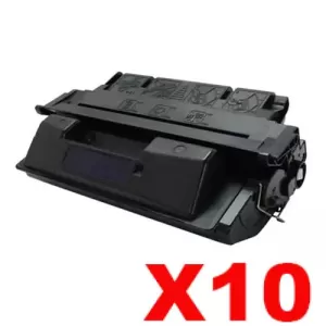 10 x HP C4127X (27X) Compatible Black Toner Cartridge - 10,000 Pages