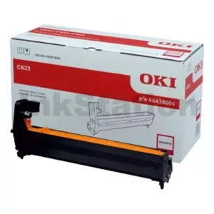 OKI C833N Genuine Magenta Drum Unit (46438006) - last up to 30,000 pages