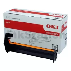 OKI C833N Genuine Black Drum Unit (46438008) - last up to 30,000 pages