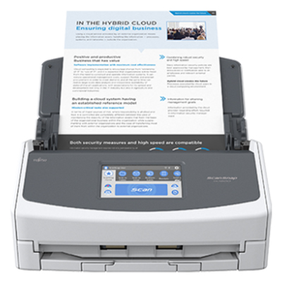 Fujitsu ScanSnap iX1600 Document Scanner (A4, DUP) - 50 sheets ADF