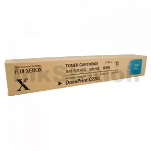 Fuji Xerox DocuPrint C2255 Genuine Cyan Toner Cartridge - 12,000 pages (CT201161)