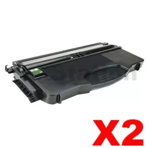 2 x Lexmark E120 E120n Compatible Toner Cartridge (12017SR)