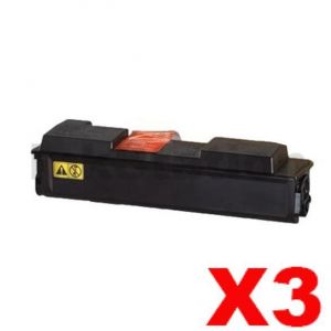 3 x Non-Genuine alternative for TK-440 Black Toner Cartridge suitable for Kyocera FS-6950DN - 15,000 pages