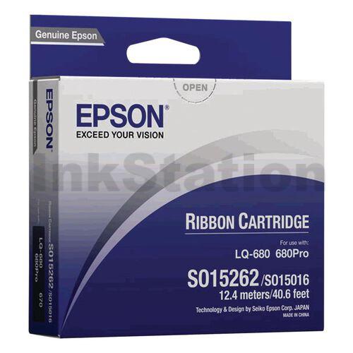 Epson S015262 Genuine Ribbon Cartridge (C13S015262) Ribbon Cartridges