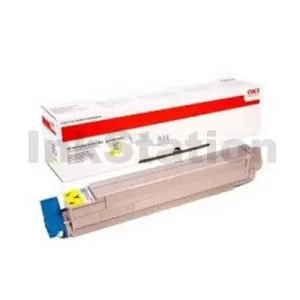 Oki Genuine C910 Yelow Toner Cartridge - 15,000 pages (44036037)