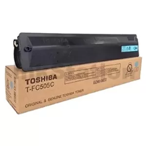 Genuine Toshiba e-Studio 2505AC, 3005AC, 3505AC, 4505AC, 5005AC Cyan Toner Cartridge TFC505C - 28,000 pages