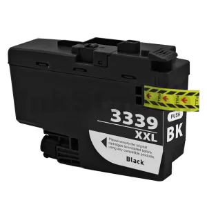 Compatible Brother LC-3339XLBK High Yield Black Ink Cartridge - 6,000 pages