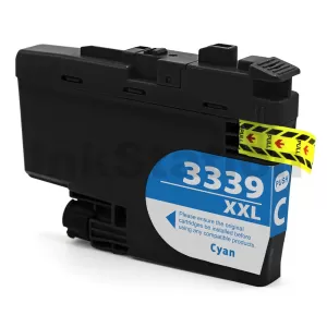 Compatible Brother LC-3339XLC High Yield Cyan Ink Cartridge - 5,000 pages